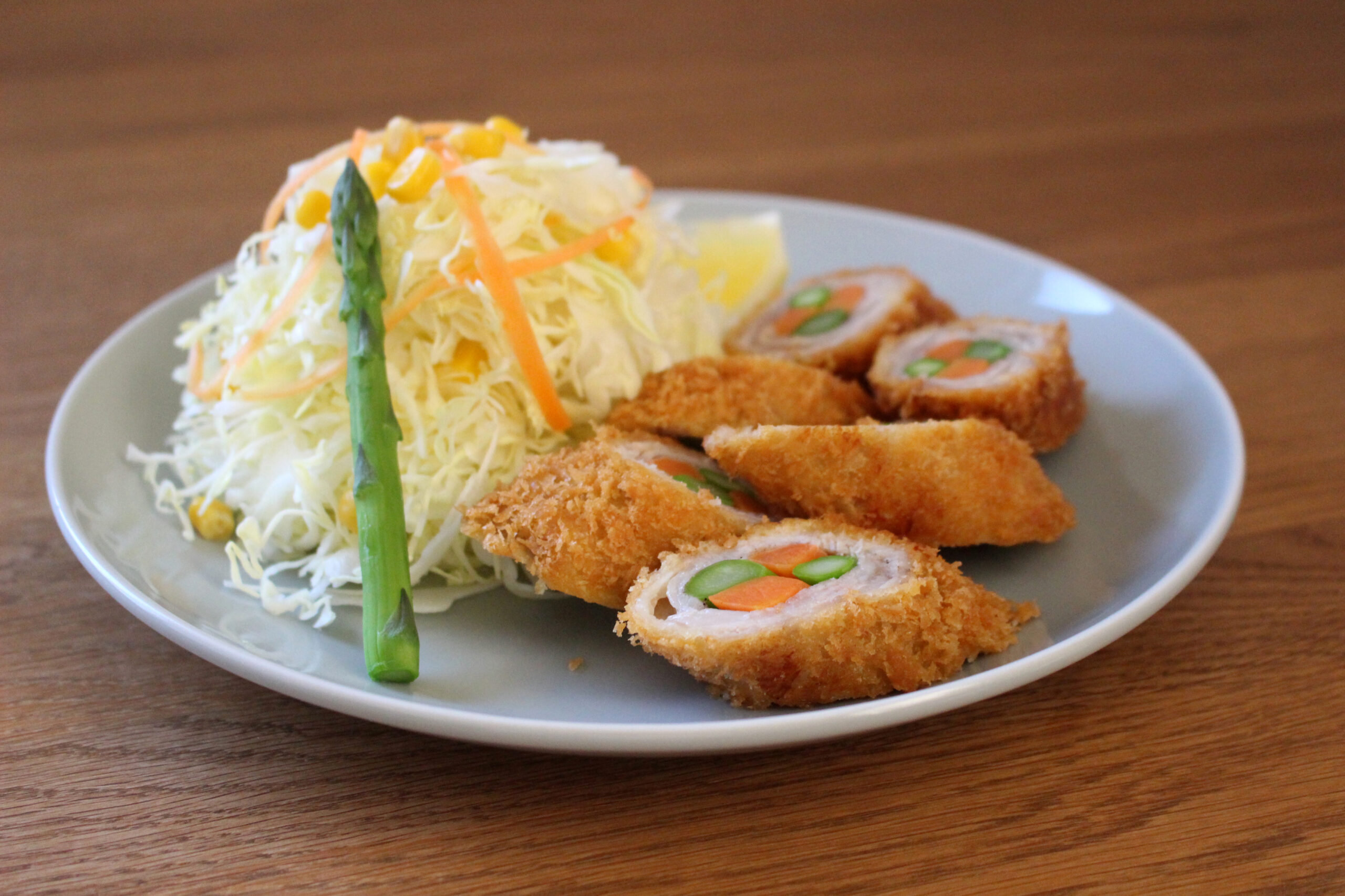 アスパラフライ バッター液にアスパラガスをドボン！手を汚さず作れる♪macaroni マカロニ