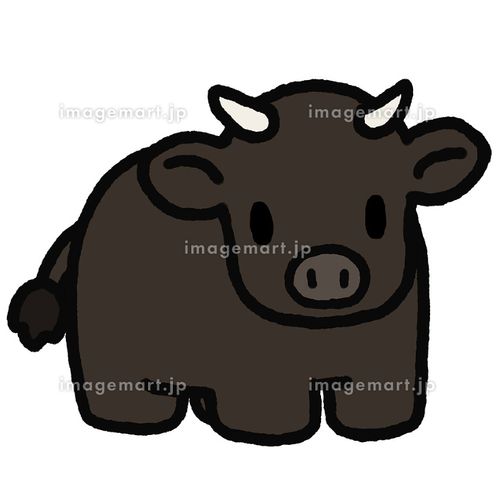 牛の親子のイラスト 黒毛和牛 Stock VectorAdobe Stock