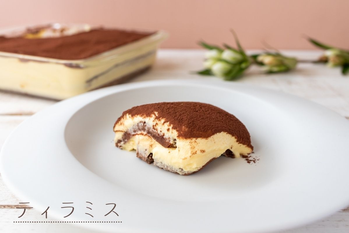 生卵・生クリームなし!簡単濃厚ティラミスの作り方! マスカルポーネを牛乳クリームチーズで代用すれば高コスパでヘルシー♡ふわふわティラミスレシピ 父の日にも♡