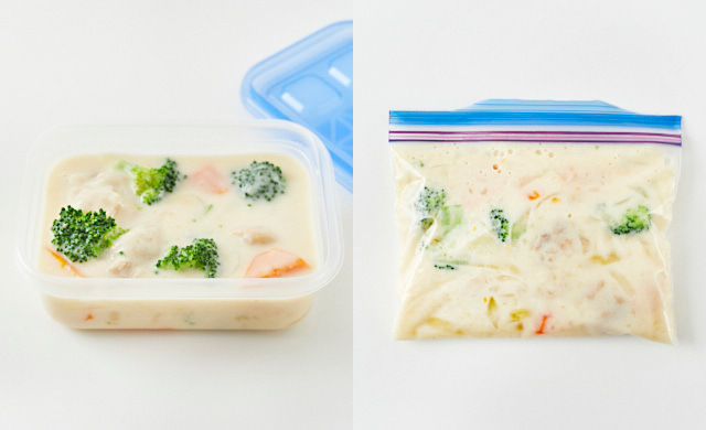 幼児食☆クリームシチュー 冷凍保存