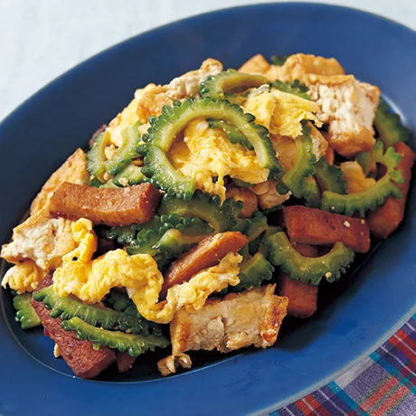 お店の味を再現！ツナ入り、ゴーヤチャンプル 子供が食べる♡︎