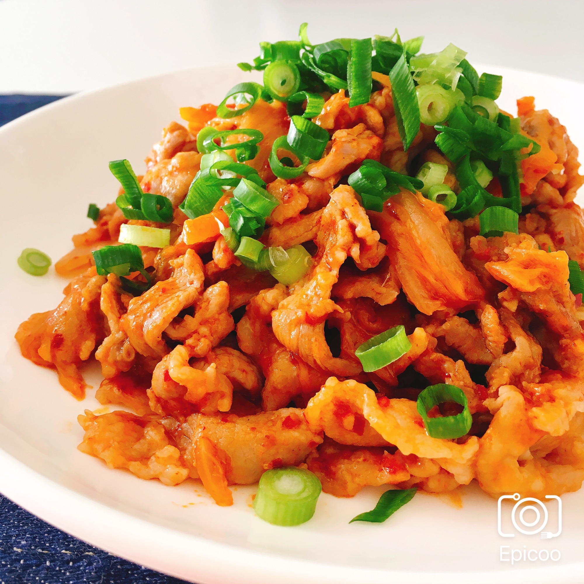 豚バラかぶキムチ炒め