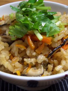 桜えびの炊き込みごはん