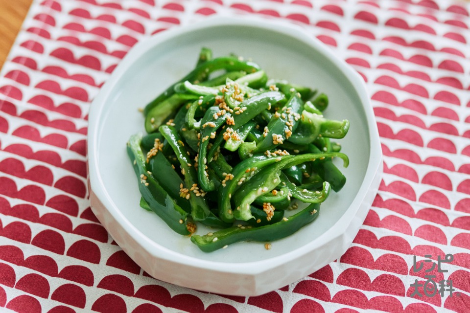 5分で作る簡単副菜 材料はピーマンだけ！お弁当にピッタリ！ささっと作れるピーマンレシピ