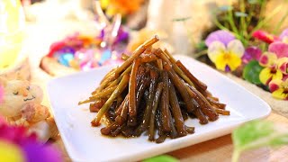 きゃらぶき 伽羅蕗 の作り方