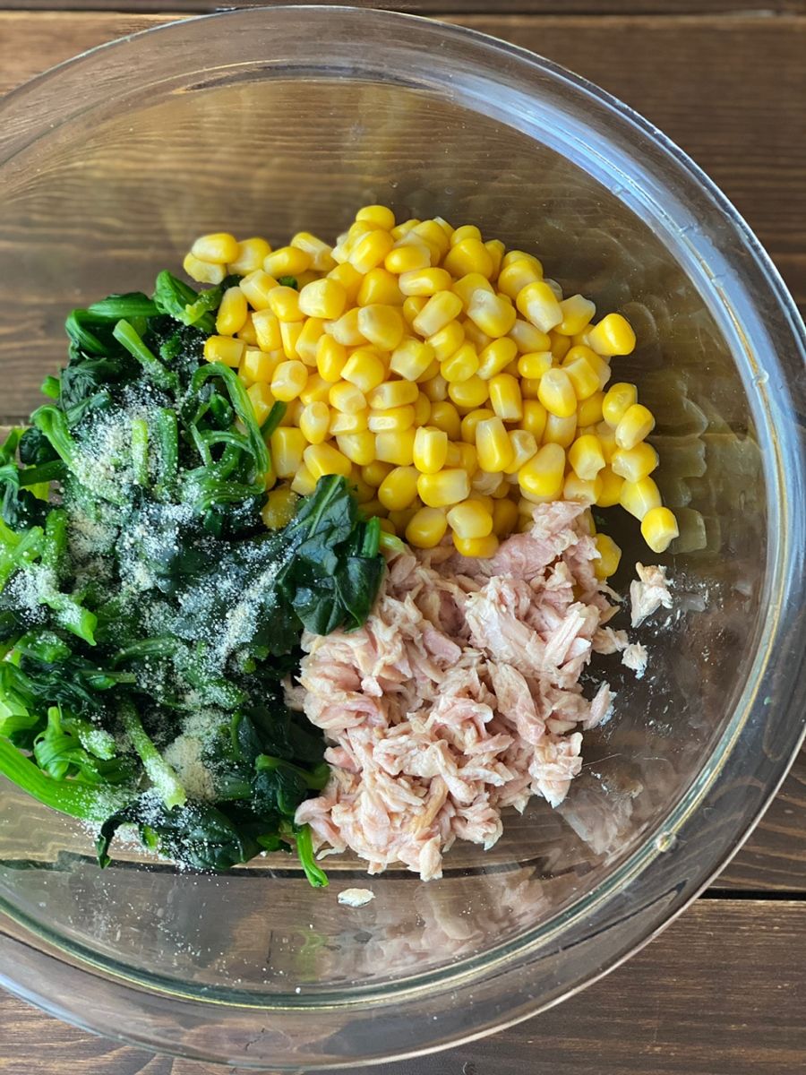 ツナとほうれん草とコーンの和風マヨ和え by 2男児の母☆クックパッド簡単おいしいみんなのレシピが392万品