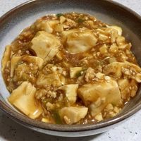 めんつゆde和風まーぼーとうふ