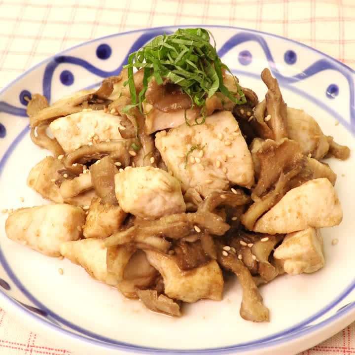 とりときのこのマヨじょうゆ炒め by 小林まさみさん のレシピ・作り方 簡単＆時短- レタスクラブ