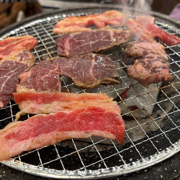 中部エリア七輪焼肉安安メニュ