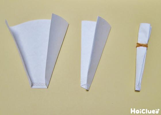 カラフルにじみフラワー〜コーヒーフィルターの染め紙遊び〜保育と遊びのプラットフォーム ほいくる