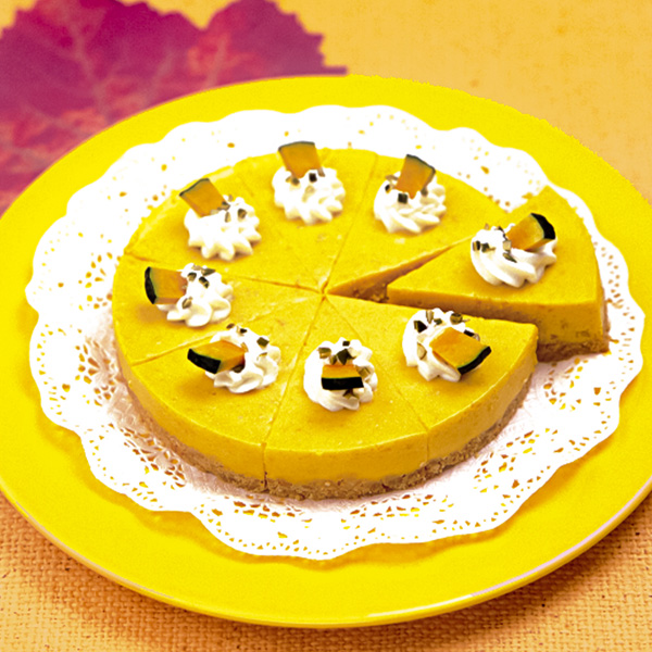 かぼちゃのチーズケーキスイーツカフェレシピ BROOK'Sスイーツレシピなら！スイーツカフェレシピ BROOK'S