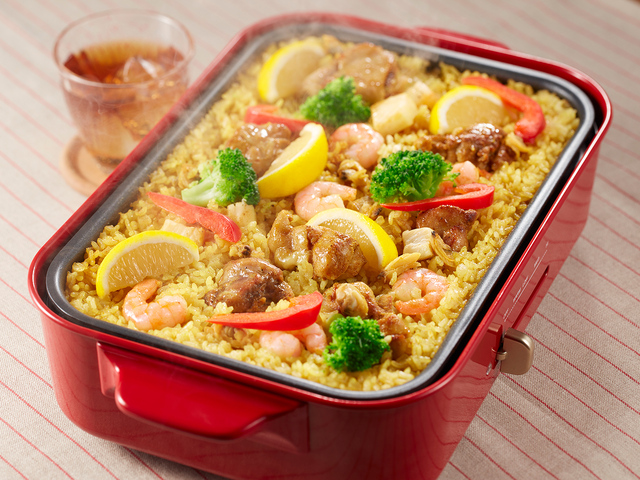 基本からアレンジまで！思わずつくりたくなる「パエリアの素 ホットプレート」のレシピ集クックパッド