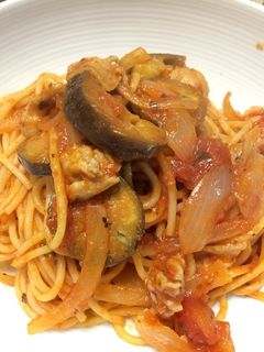 コストコのマリナラソースで簡単パスタ