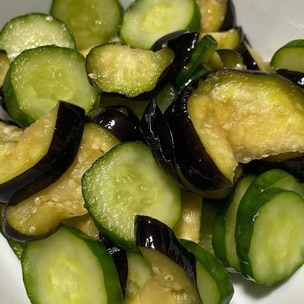 夏野菜の白だし浅漬け