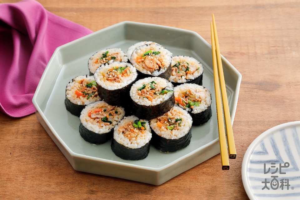 「キューピー３分クッキング」手巻きキンパ