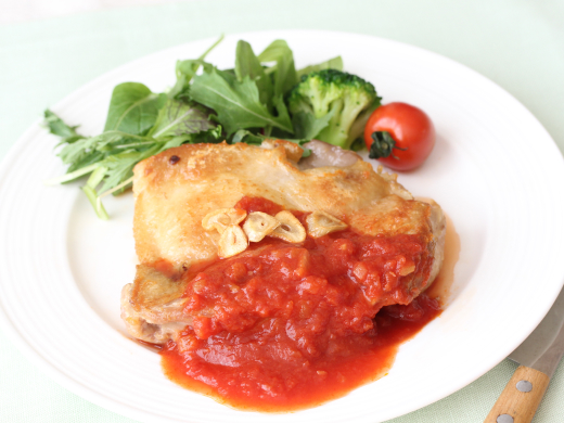 デルモンテ・基本の完熟トマトソースのレシピ - レシピけんさく