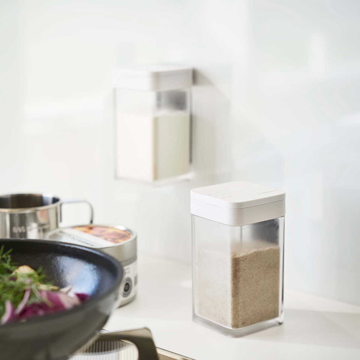 towerマグネット小麦粉&スパイスボトル タワー山崎実業