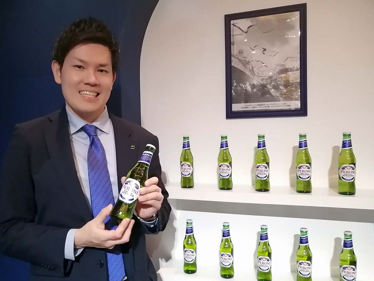 レポート イタリアンプレミアムビール「ペローニ」缶商品が日本初登場！渋谷で期間限定のイベント開催ビール女子