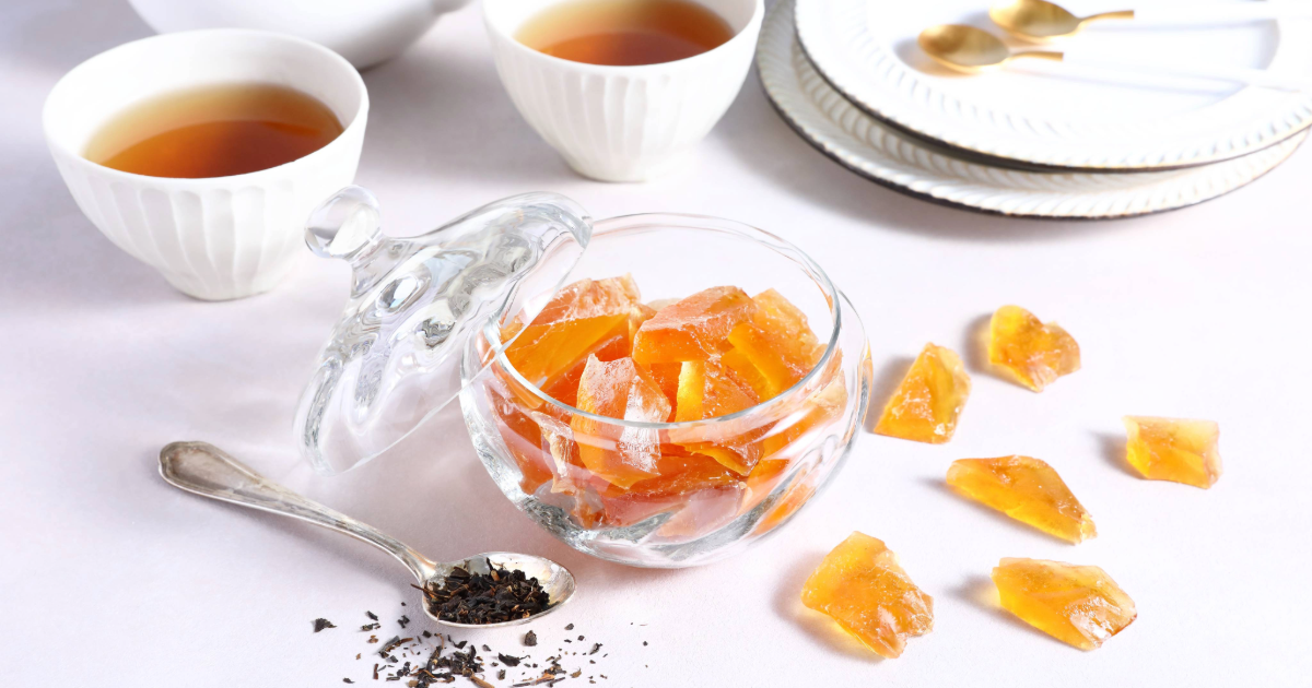 こだわりのこうぶつヲカシ 琥珀糖 と和紅茶セットハラペコラボ – CHOOSEBASE SHIBUYA