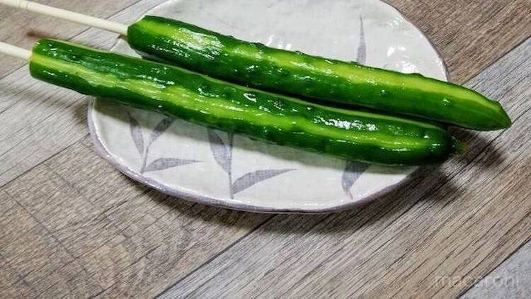 ポリ袋で簡単！白だしできゅうりのおつまみ浅漬け