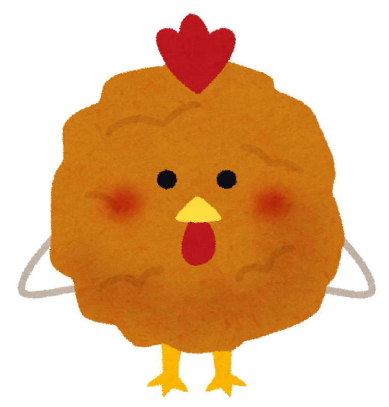 手描きのゆるかわいい カップ入りからあげのイラスト素材のイラスト素材87852417- PIXTA