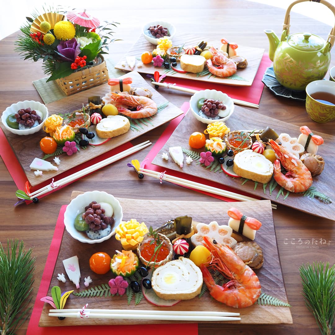 おせちの器を工夫してもっとおしゃれに!ワンプレートや小皿でもOK!おせち料理ブログオージーフーズとっておきや