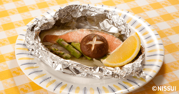 ASIAN KUNG-FU GENERATION 伊地知潔の今日、何食べたい？Vol.45 秋鮭の洋風ホイル焼きレシピサイトNadia