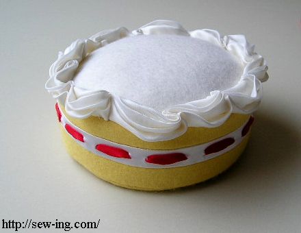 フェルトで作るアイスクリーム 無料型紙&作り方 手作りおままごと手芸*あまなつのフェルトキッチン*