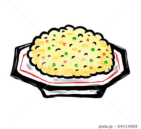 ラーメンとチャーハンのセット イラスト素材6658167- フォトライブラリ