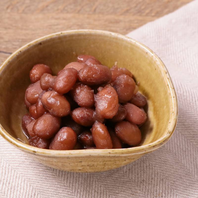 ➏サツマイモと金時豆の甘煮➏