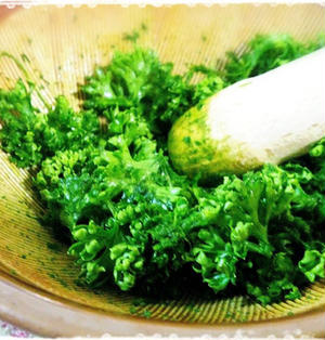 すずきのムニエル パセリソース