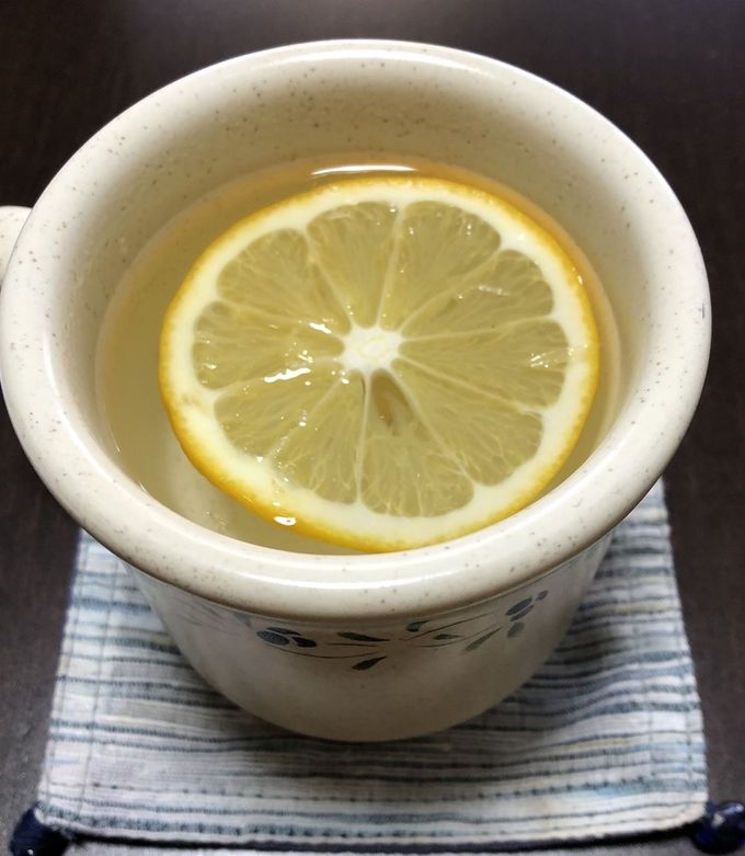 はちみつレモン白湯