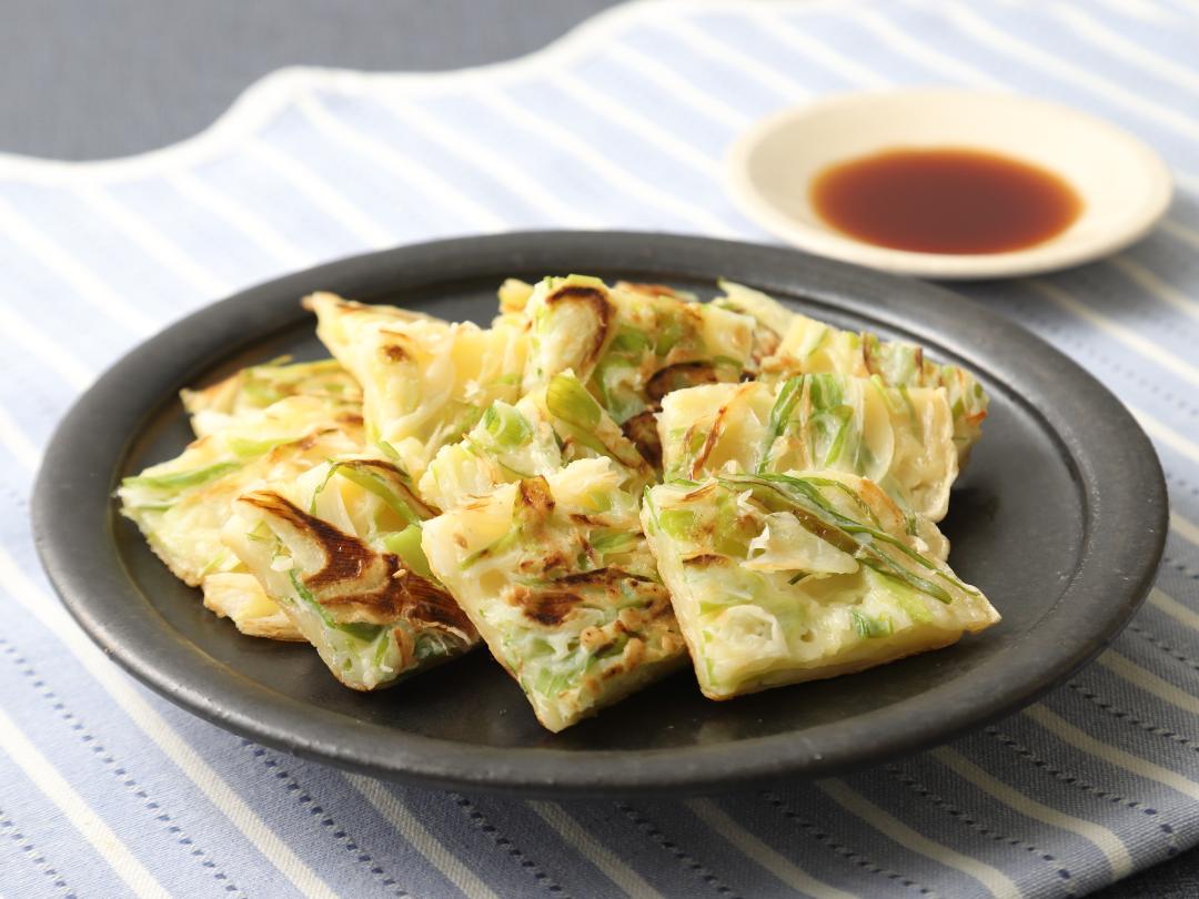 焼肉のたれで味が決まる!豚にらのチーズチヂミ