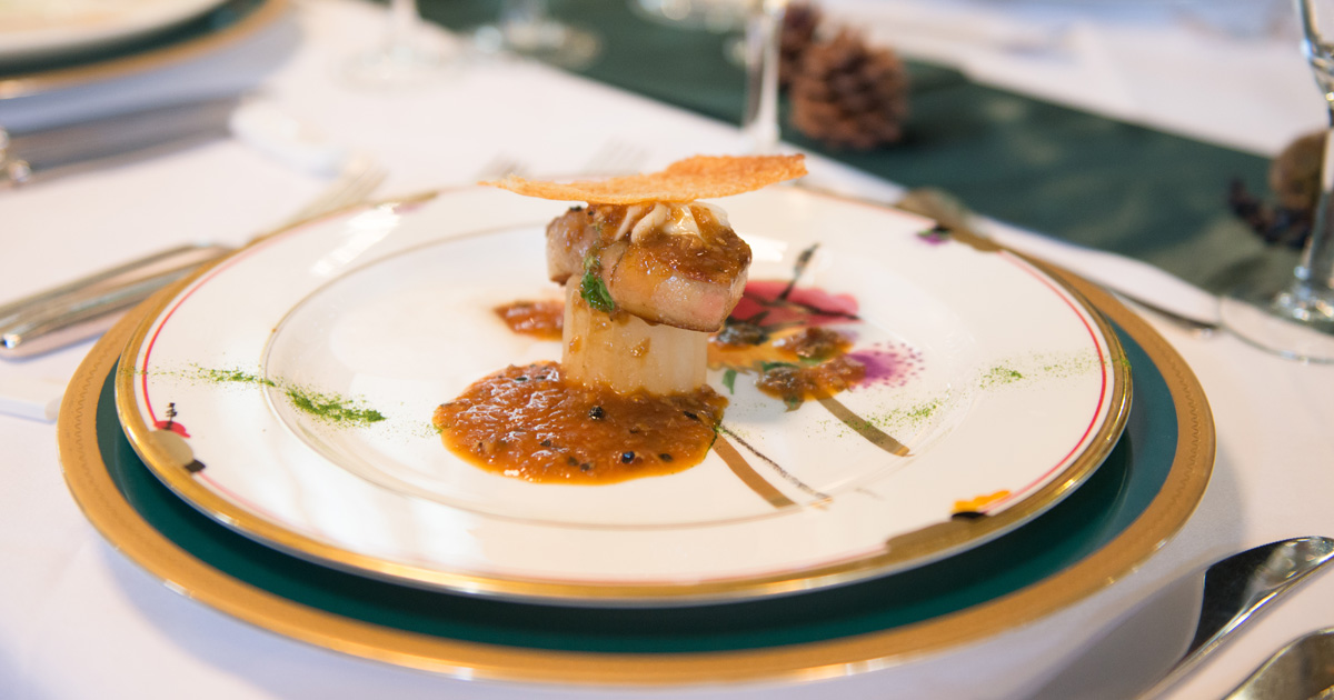 サーモンのミィキュイ クレームマスタードモンプチシェフ mon petit chef