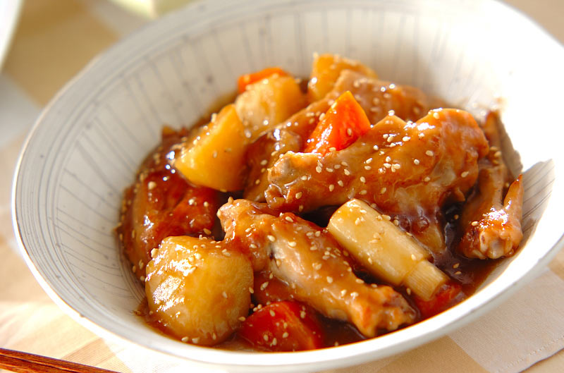 生姜たっぷり 鶏と大根の中華煮