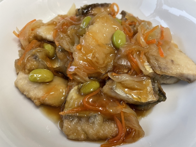 ピリ辛 ささみとザーサイの和え物