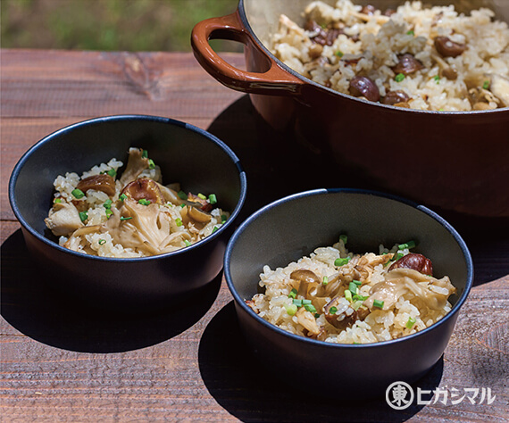さんまと栗の炊き込みご飯 白だし使用 レシピ株式会社にんべん