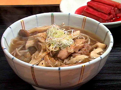 鶏肉とモリモリ夏野菜のつけそば