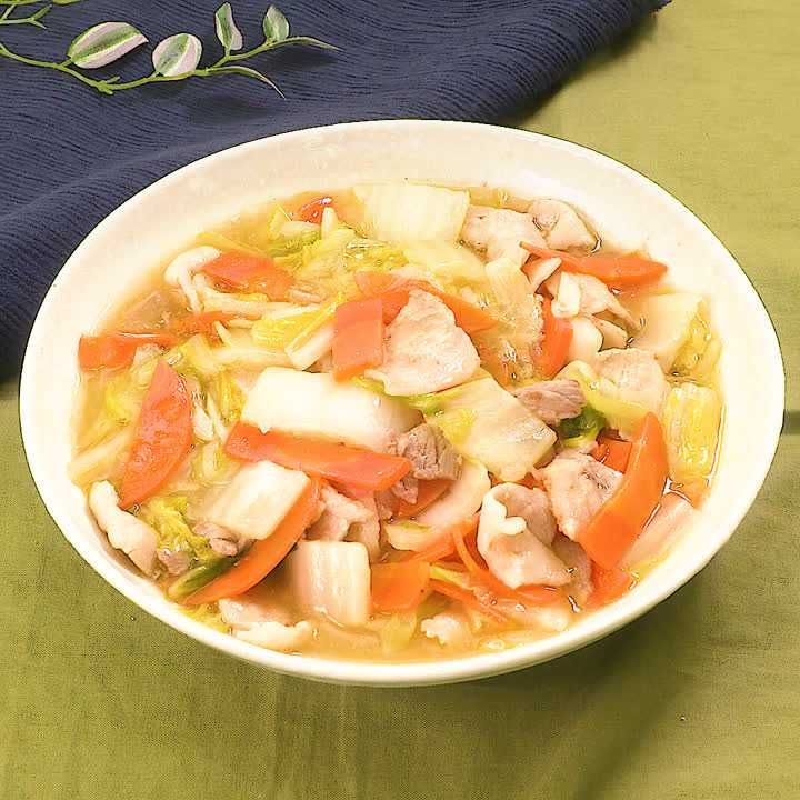 白菜と豚バラの中華うま煮 -投稿 わが家のレシピ全農の情報誌Apron エプロン