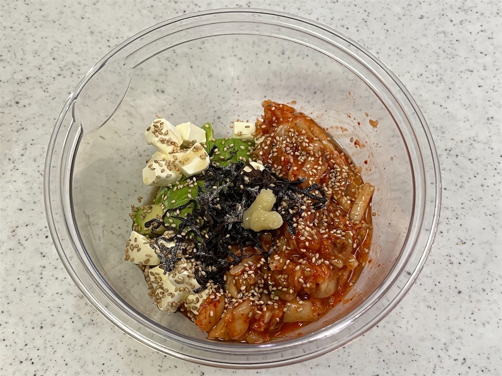 『ごちそう厚揚げ♡アボカドキムチチーズ』止まらない美味しさ♪