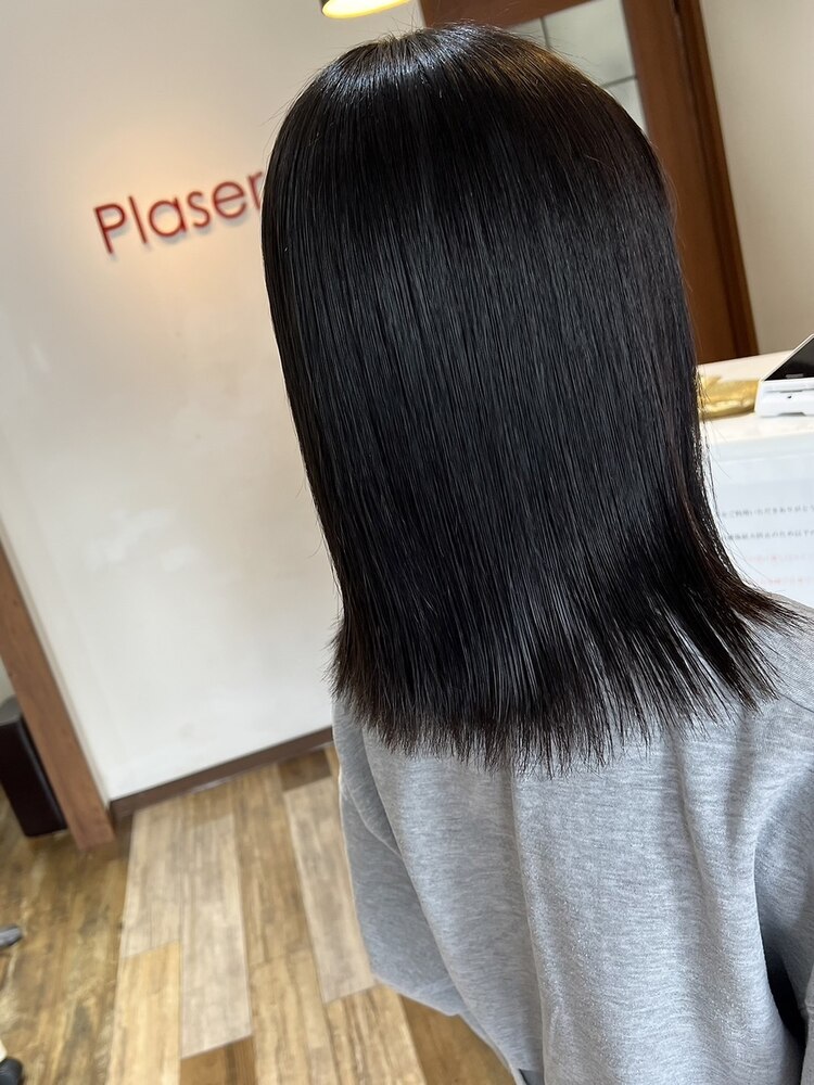 高校生◇艶さら縮毛矯正：L192842130｜美容室 プラセル(Plaser)のヘアスタイル｜ホットペッパービューティー