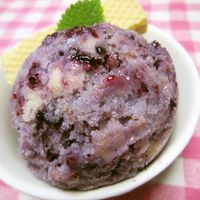 ブルーベリーミルクアイス