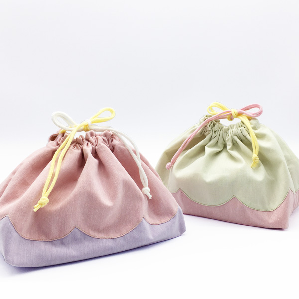 さっと包める「可愛いふろしきタイプのお弁当袋」の作り方ぬくもり