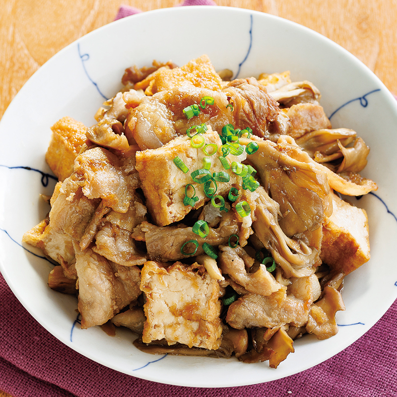 身体ぽかぽか！ 豚バラ厚揚げのとろとろ煮