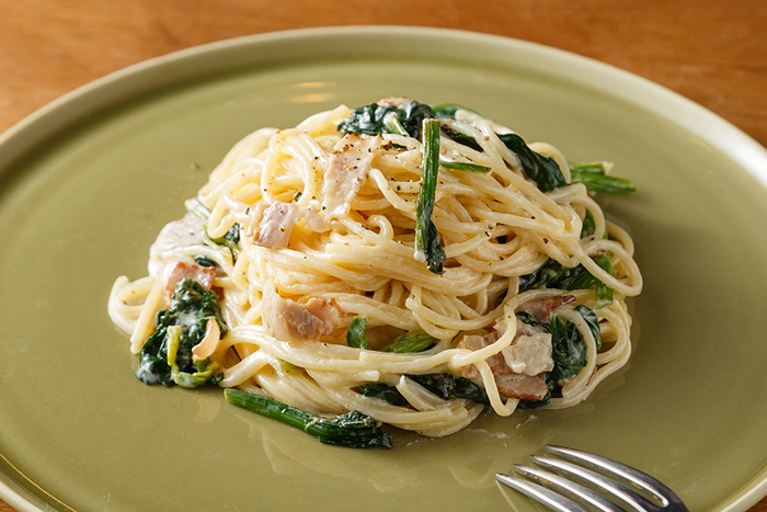 濃厚カルボナーラレシピ＊生クリームなし＆全卵使用パスタ日和