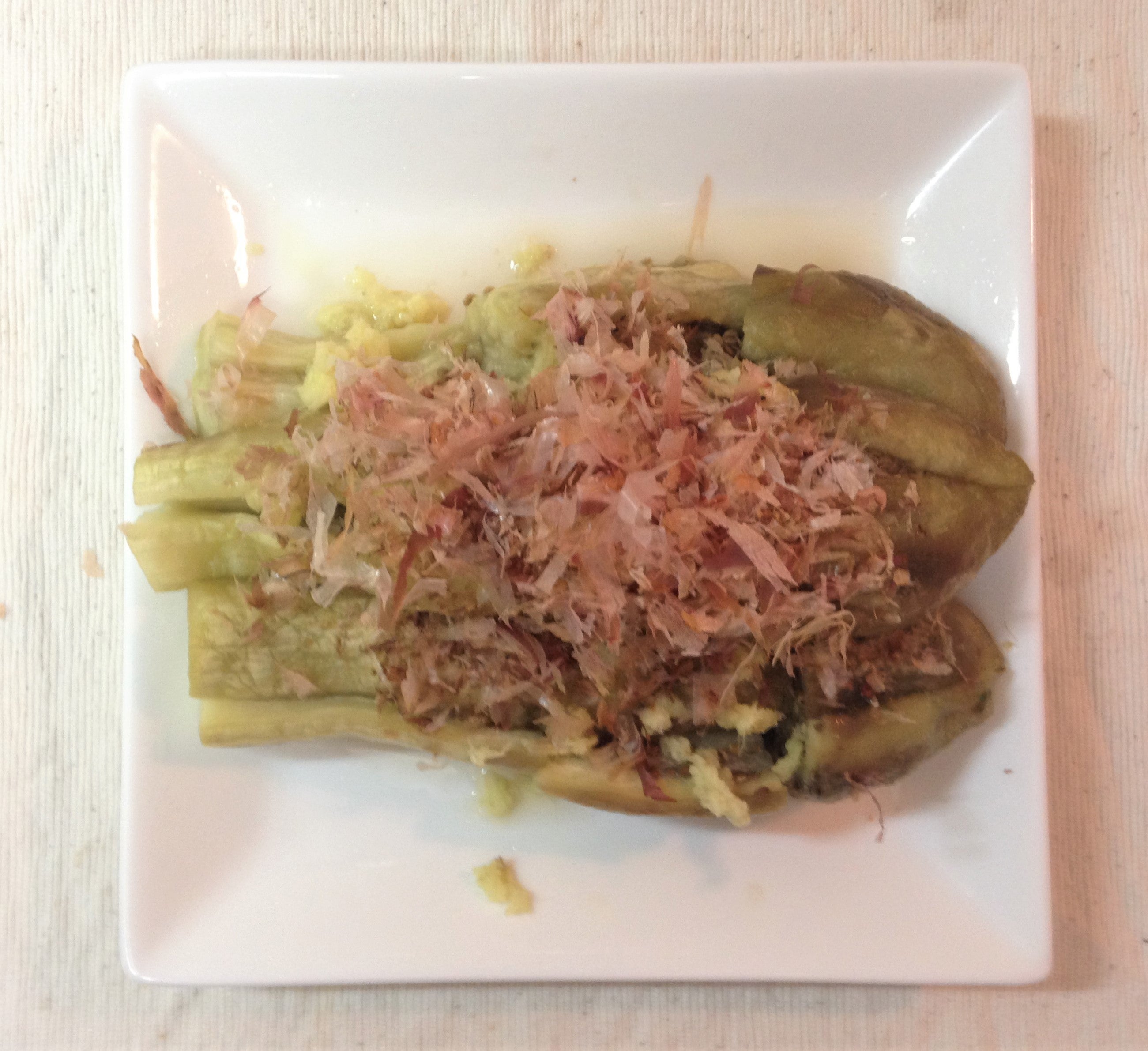 オーブントースターで「焼き茄子」