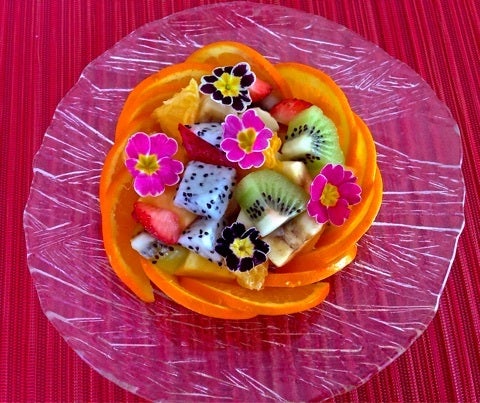 簡単おしゃれ！柿の飾り切り