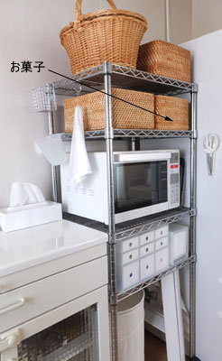 3時が待ち遠しい！ワクワク感満載のお菓子収納アイディア