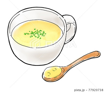 食べ物 イラスト コーンポタージュのイラスト素材77920738- PIXTA