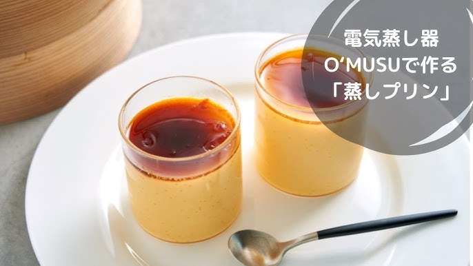 蒸し器で5分！あっというまに簡単プリン
